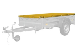 Bâche Plate 236X125 Cm Pour Garden Trailer 236 – Jaune