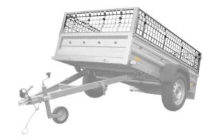 Rehausses de ridelles grillagées pour Garden Trailer 236